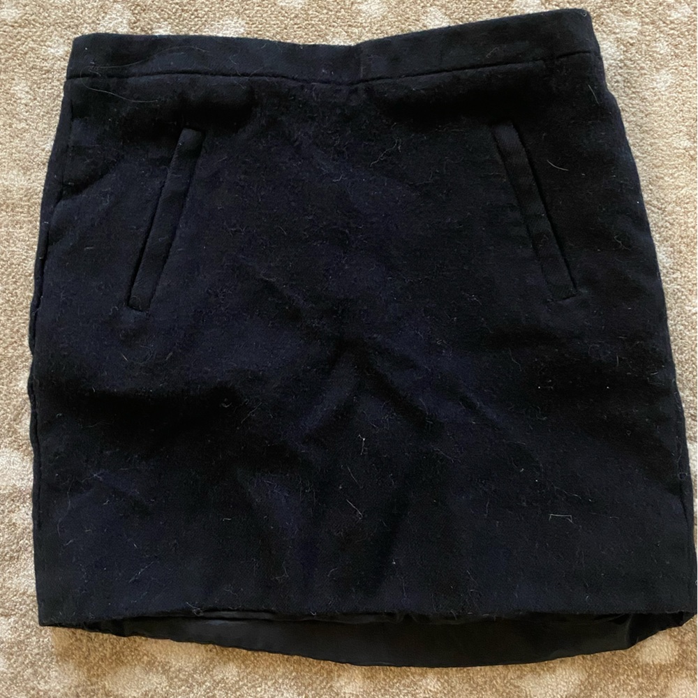 Black JCrew Miniskirt